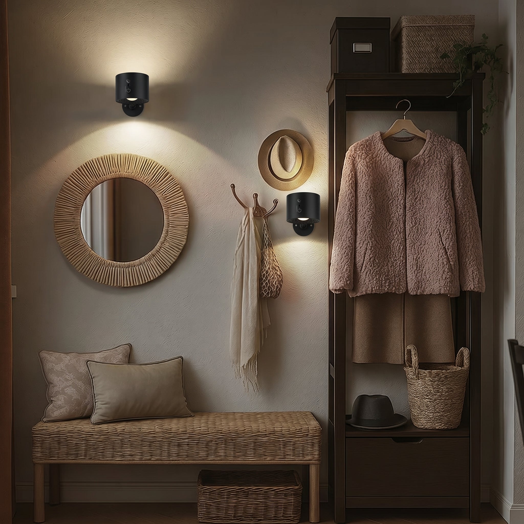 x4 - Dotia™ - Applique Rechargeable Sans Fil