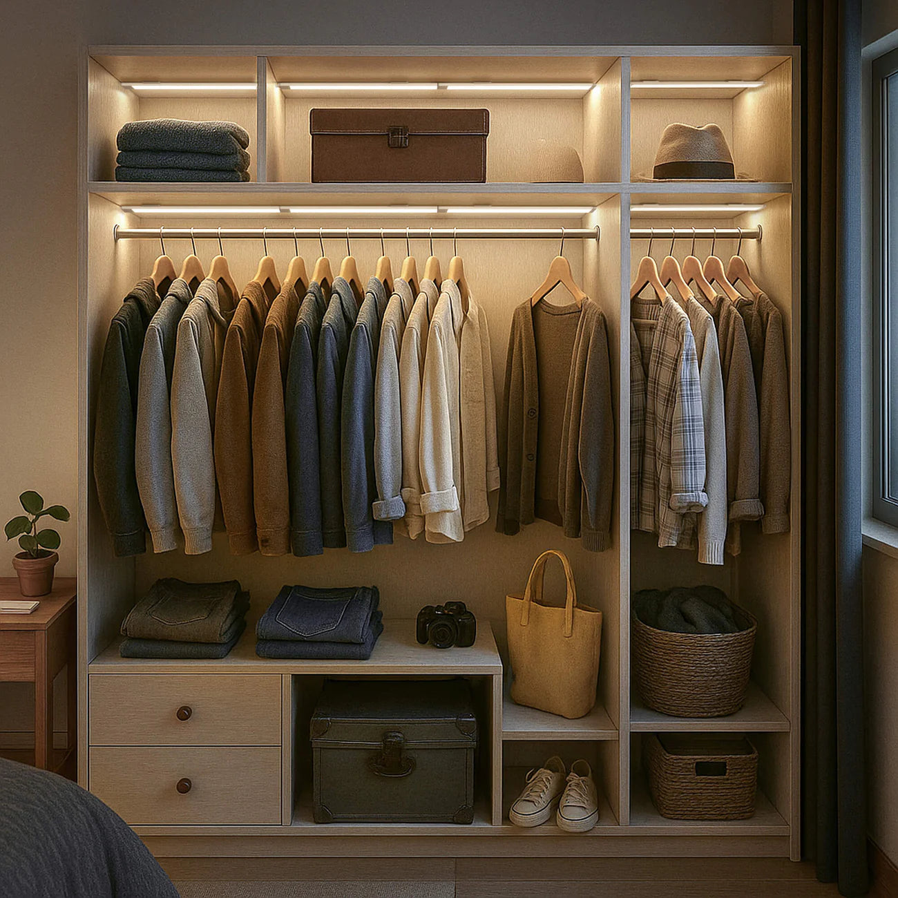 Lunia™ - Bande LED Rechargeable Sans Fil