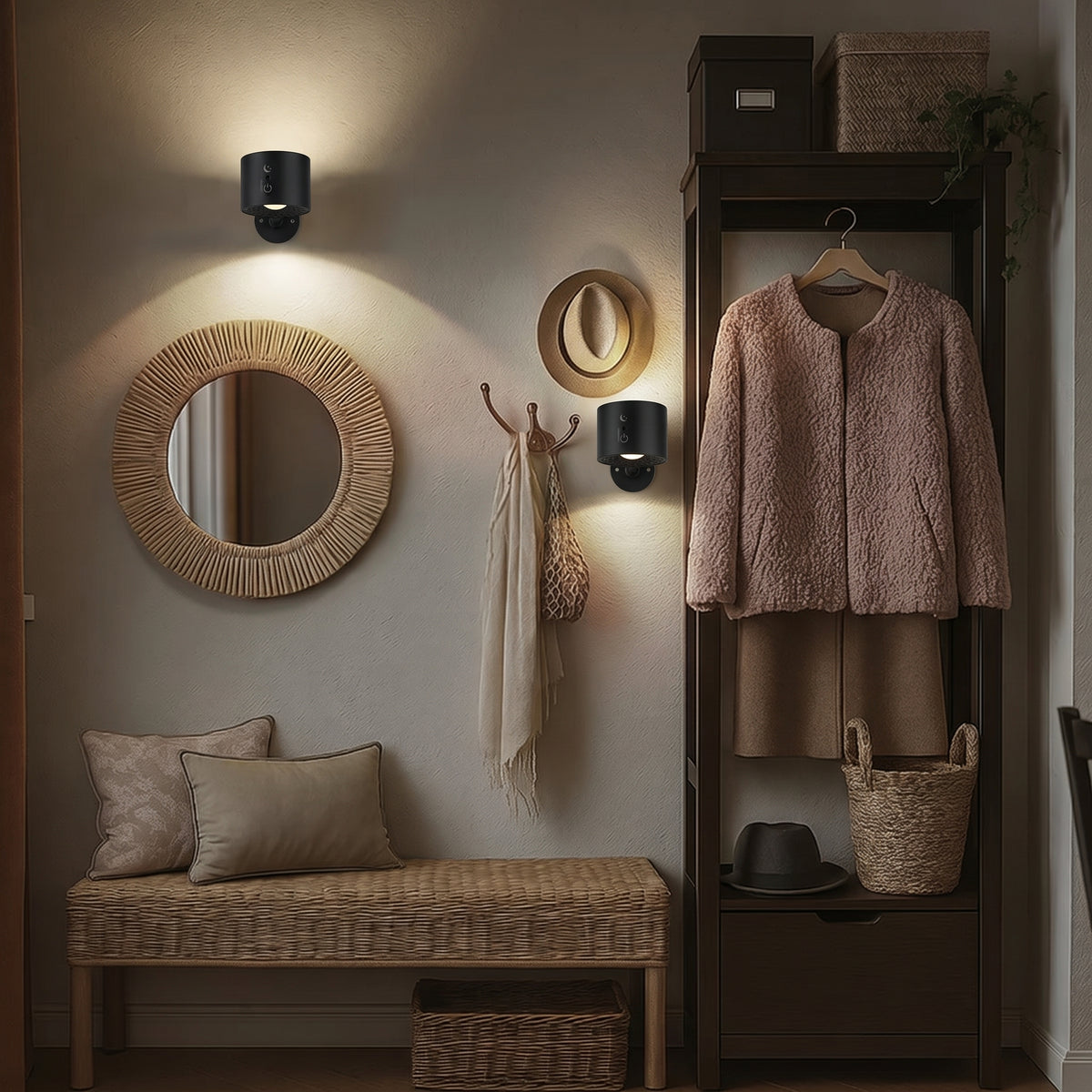 x4 - Dotia™ - Applique Rechargeable Sans Fil